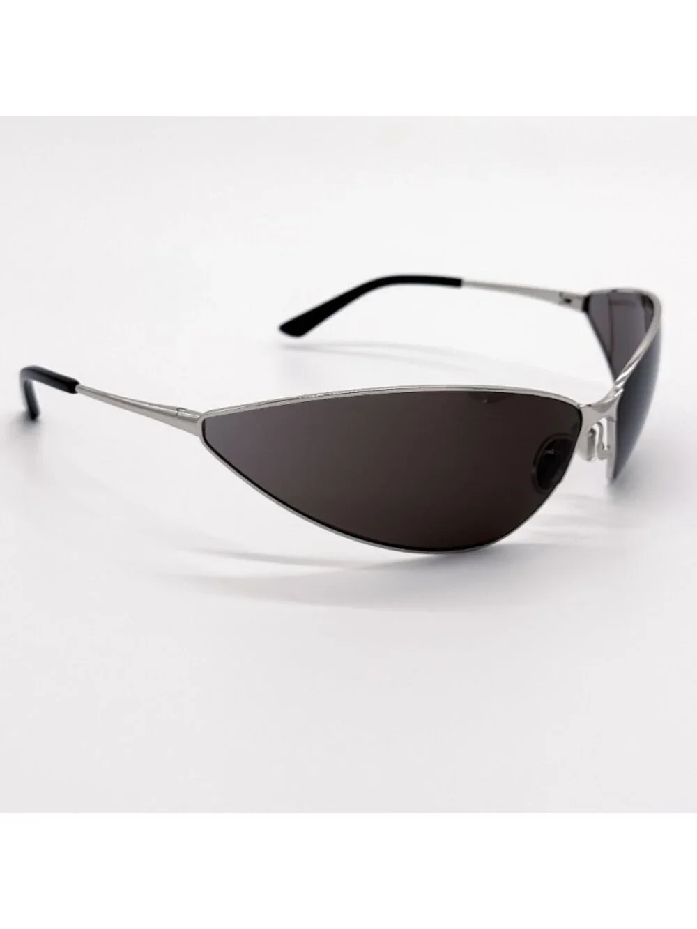 NEW BALENCIAGA BB0315S 004 SUNGLASSES SILVER UNISEX EYEWEAR BALENCIAGA